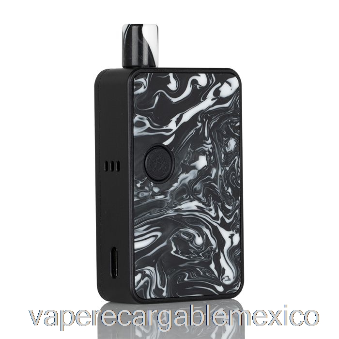 Vape Recargable Asvape Micro 30w Pod System Resina Blanca Negra